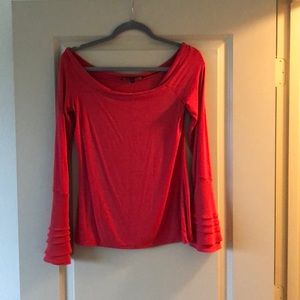 Coral White House black market top